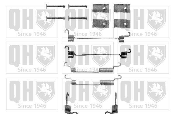 Kit d'accessoires de mâchoire de frein QUINTON HAZELL BFK319