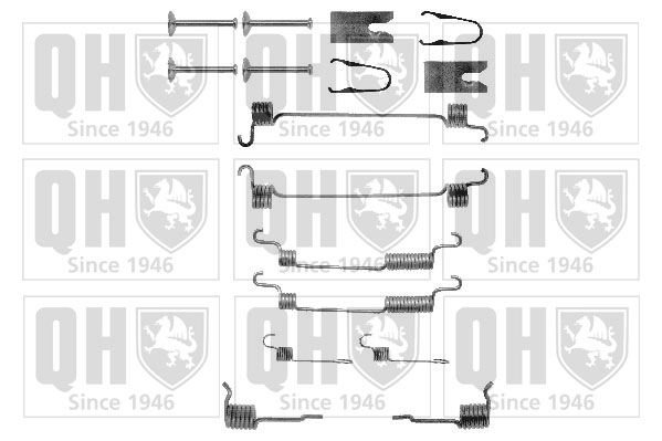 Kit d'accessoires de mâchoire de frein QUINTON HAZELL BFK410