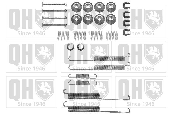 Kit d'accessoires de mâchoire de frein QUINTON HAZELL BFK413