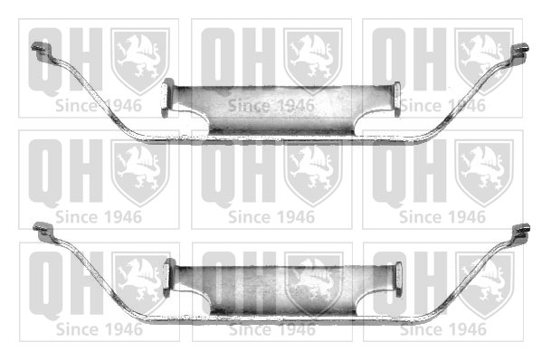Kit de montage plaquettes de frein QUINTON HAZELL BFK610