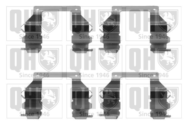 Kit de montage plaquettes de frein QUINTON HAZELL BFK716