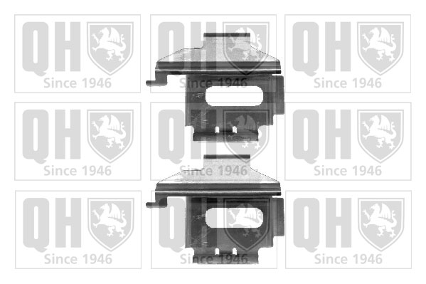 Kit de montage plaquettes de frein QUINTON HAZELL BFK910