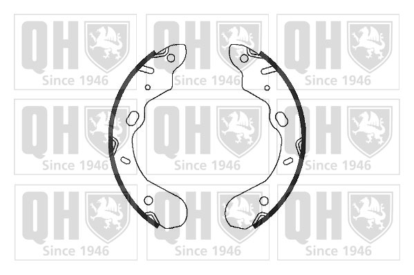 Mâchoires de frein QUINTON HAZELL BS1088