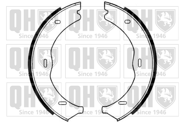 Jeu de mâchoires de frein (frein de stationnement) QUINTON HAZELL BS1177