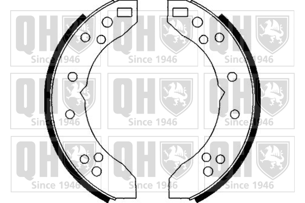 Mâchoires de frein QUINTON HAZELL BS516