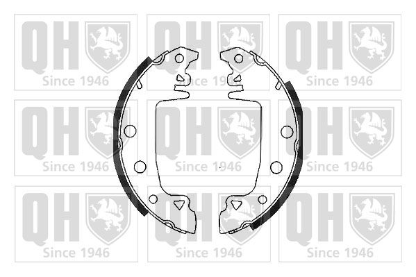 Mâchoires de frein QUINTON HAZELL BS546