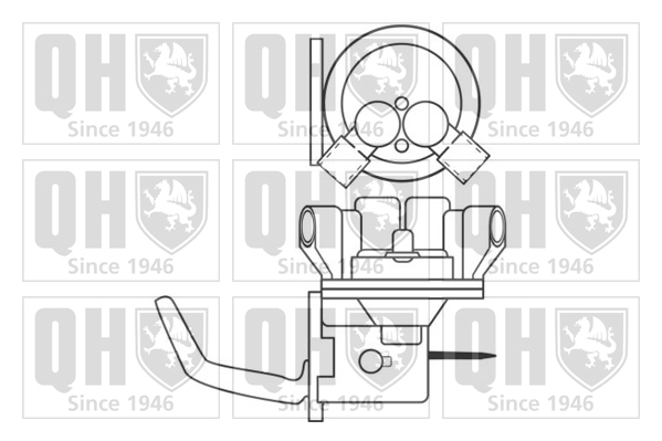 Pompe à carburant QUINTON HAZELL QFP135