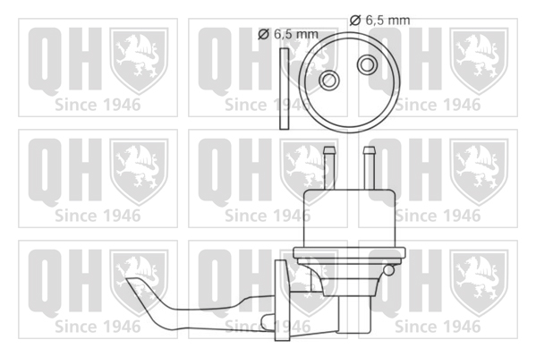 Pompe à carburant QUINTON HAZELL QFP240