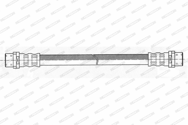 Flexible de frein FERODO FHY2412