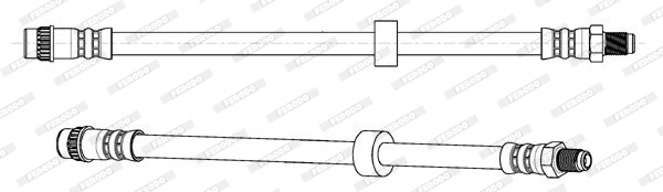 Flexible de frein FERODO FHY2777