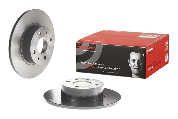 Jeu de 2 disques de frein vernis BREMBO 08.3126.11