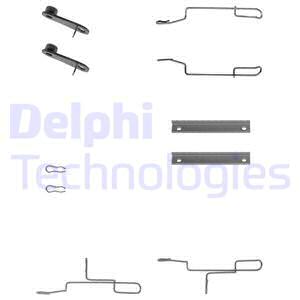 Kit de montage plaquettes de frein DELPHI LX0168