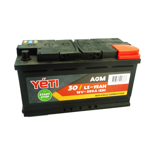 YETI - Batterie voiture 12V 95AH 820A D31G (n°16) - Carter-Cash