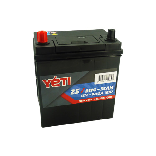 YETI- Batterie voiture 12V 45AH 390A B24G (n°23) - Carter-Cash