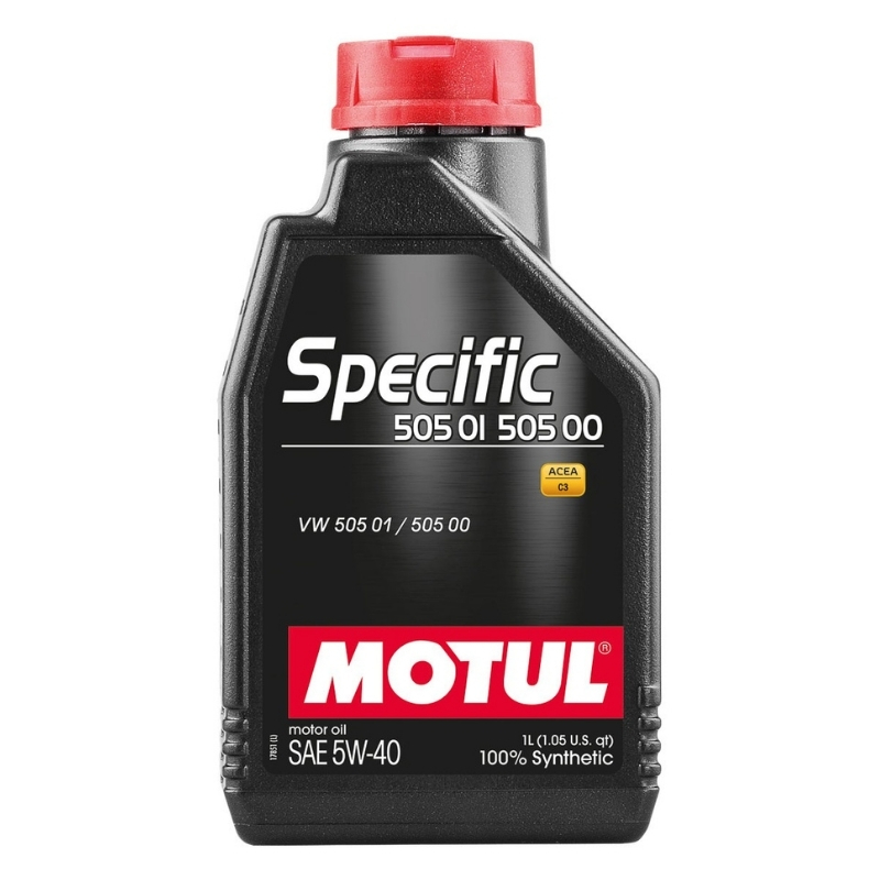 Huile pour moteur 1L MOTUL 5W40 (C3, SPECIFIC 505.01/502.00)