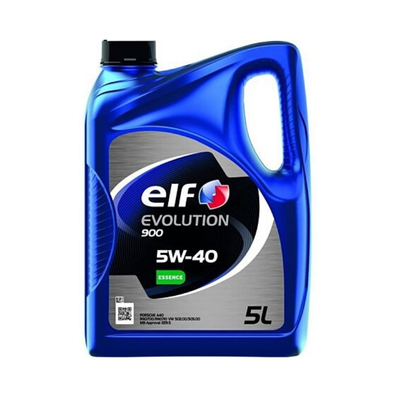 ELF EVOLUTION 900 5W-40, Huile moteur essence et Diesel, 5 Litres