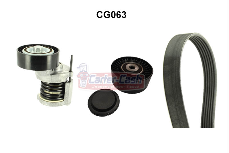 Kit de courroies d'accessoires CG063