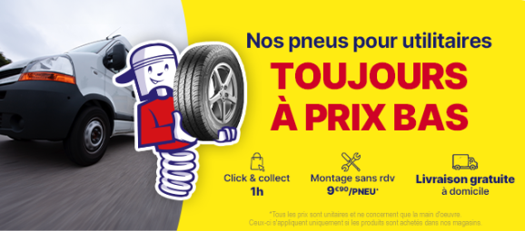 PNEUS UTILITAIRES A PRIX BAS