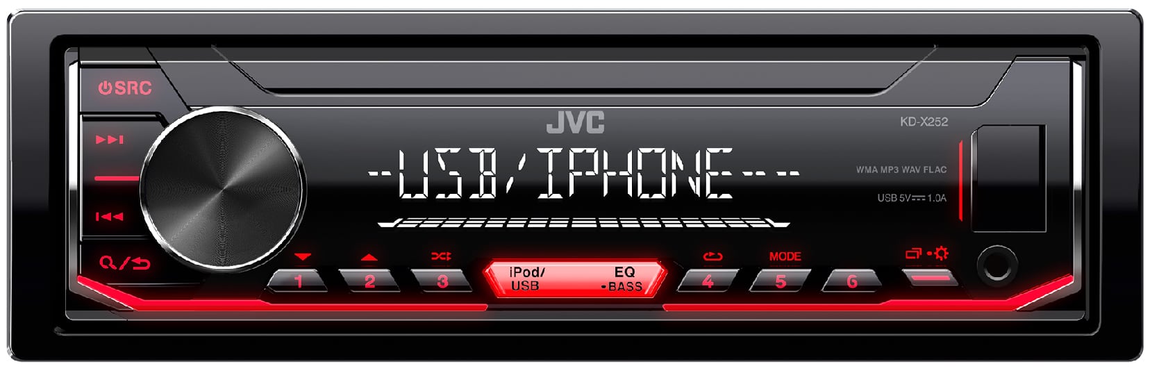 Autoradio JVC lecteur CD BLUETOOTH 4X50W