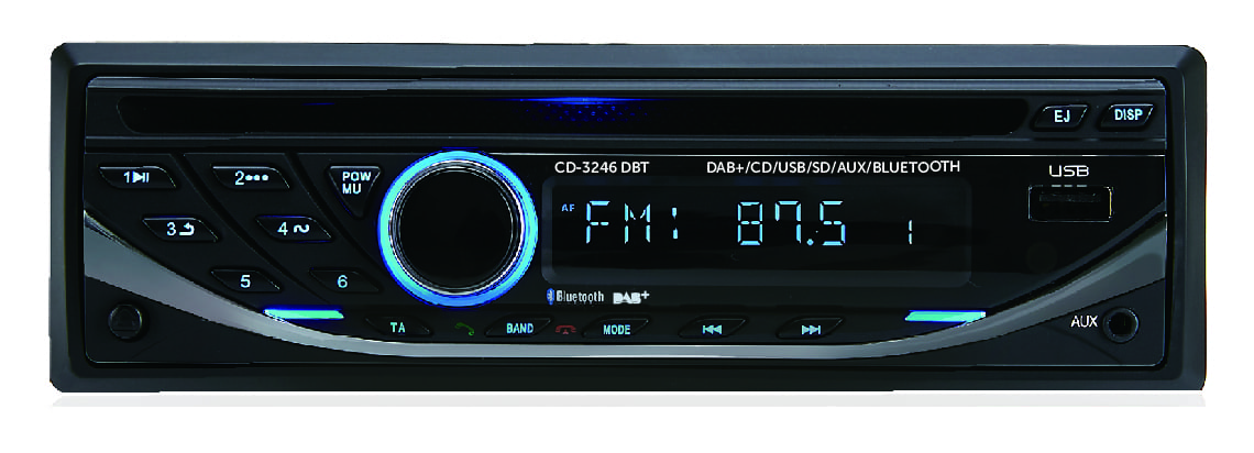 Autoradio bluetooth FIRST DAB+ CD-3246DBT pas cher