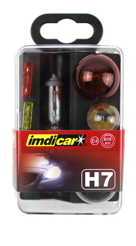 coffret ampoule secours rechange H7 + fusible pour auto voiture moto  5901508511423