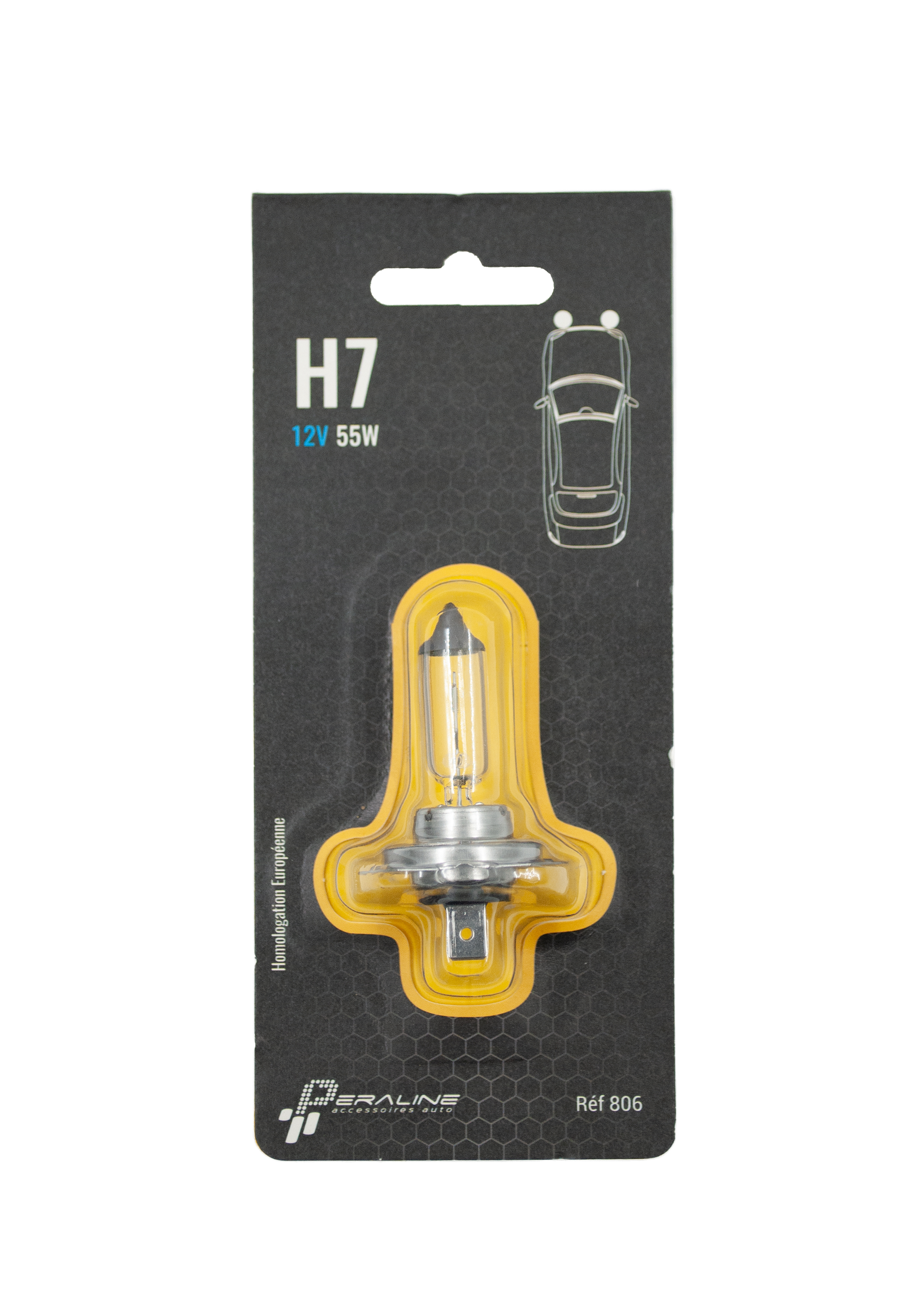 Ampoule halogène H7 55W 12V - Centrakor
