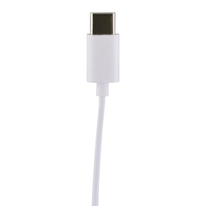 Ecouteurs filaire semi intra-auriculaires USB-C WAY blanc