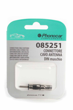 Connecteur câble antenne mâle 085261 PHONOCAR