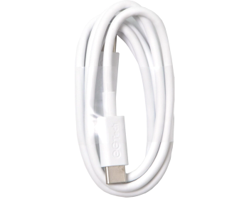 Câble USB-C vers USB-C 1 mètre blanc EGTECH